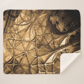 Sepia Portugiesische Architektur Sherpadecke (Vorderseite (Horizontal))