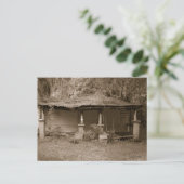 Sepia Post Card 1 Postkarte (Stehend Vorderseite)