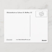 Sepia Post Card 1 Postkarte (Rückseite)