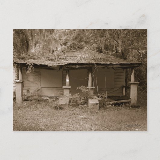 Sepia Post Card 1 Postkarte (Vorderseite)