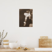 Sepia Poster (Küche)