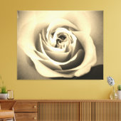 Sepia-Rose Leinwanddruck (Insitu (Wohnzimmer))