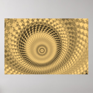 Sepia Roundalls Poster