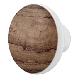 Sepia schwarz-braun-Granitstein Keramikknauf