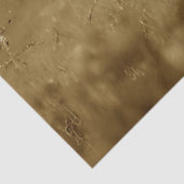 Sepia Scottish Highland Seidenpapier (Detail)