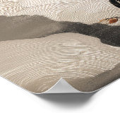 Sepia Serenity Poster (Ecke)