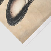 Sepia Steampunk Frenchie Dog AS5 Decoupage Seidenpapier (Ausschnitt)