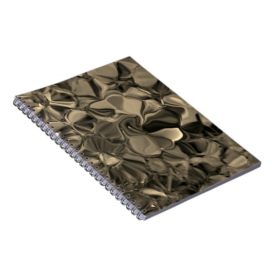 Sepia-Strudel Notizbuch Notizblock (Rechte Seite)