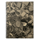Sepia-Strudel Notizbuch Notizblock (Vorderseite)