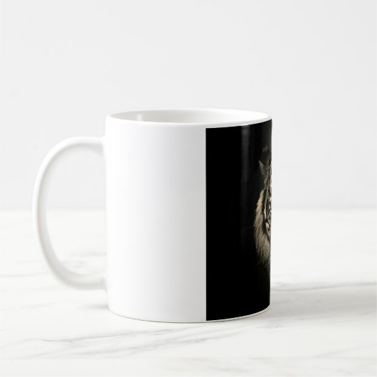 Sepia Tiger Kaffeetasse (Links)