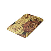 Sepia Tinted Rose Badematte (Schrägansicht)