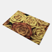 Sepia Tinted Rose Fußmatte (Schrägansicht)