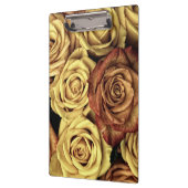 Sepia Tinted Rose Klemmbrett (Links)