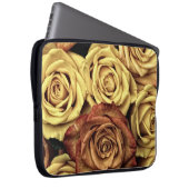 Sepia Tinted Rose Laptopschutzhülle (Vorne Rechts)