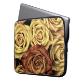 Sepia Tinted Rose Laptopschutzhülle (Vorderseite Links)