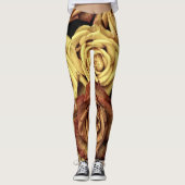 Sepia Tinted Rose Leggings (Vorderseite)