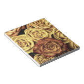 Sepia Tinted Rose Notizblock (angewinkelt)