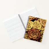 Sepia Tinted Rose Notizblock (Innenseite)