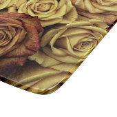 Sepia Tinted Rose Schneidebrett (Ecke)