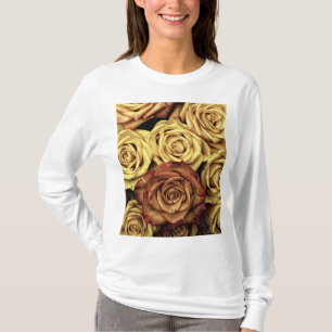 Sepia Tinted Rose T-Shirt