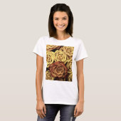 Sepia Tinted Rose T-Shirt (Vorne ganz)