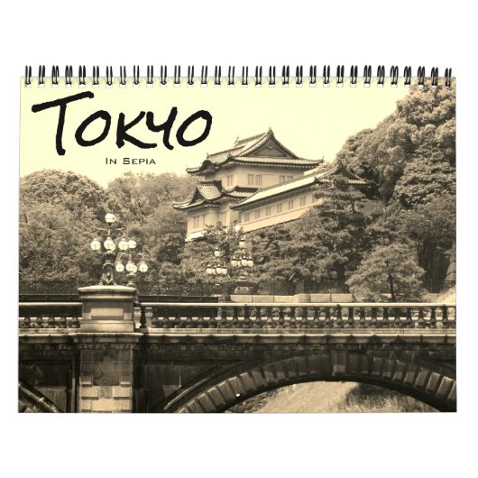Sepia tokyo 2025 kalender (Titelbild)