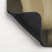 Sepia-Ton-Single-Tulpe-Blume mousepad Geschenk (Ecke)