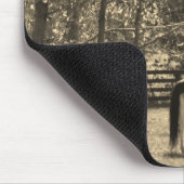 Sepia Tone Foto Mousepad (Ecke)
