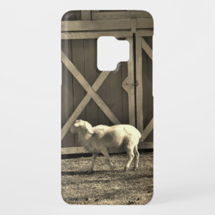 Sepia Tone Goat and Barn Doors Case-Mate Samsung Galaxy S9 Hülle