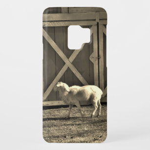 Sepia Tone Goat and Barn Doors Case-Mate Samsung Galaxy S9 Hülle
