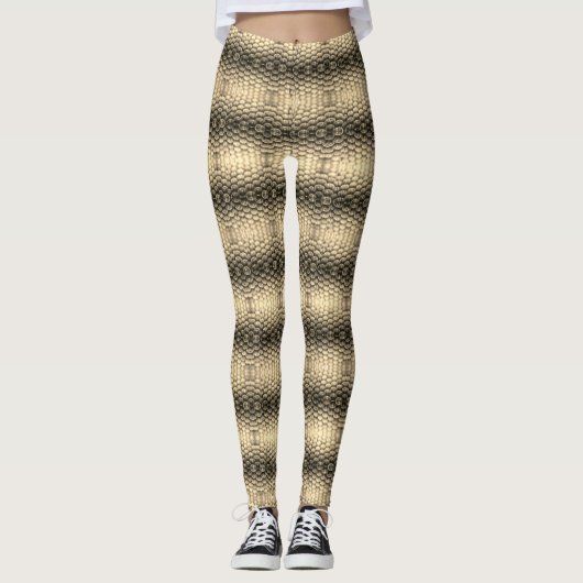 Sepia Toned Beehive Leggings (Vorderseite)