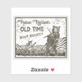 Sepia Toned Sticker (Blatt)