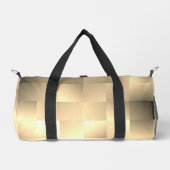 Sepia Tones in Square Pattern Duffle Bag (Vorderseite)