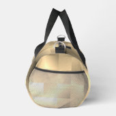 Sepia Tones in Square Pattern Duffle Bag (Rechts)