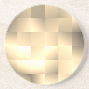 Sepia Tones in Square Pattern Getränkeuntersetzer
