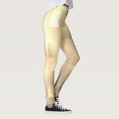 Sepia Tones in Square Pattern Leggings (Rechts)