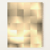 Sepia Tones in Square Pattern Planer (Rückseite)