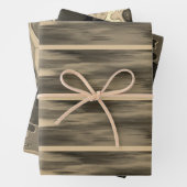 ‚Sepia Touch‘, wrapping Paper Flat Sheet Set 3 Geschenkpapier Set (Beispiel)