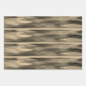‚Sepia Touch‘, wrapping Paper Flat Sheet Set 3 Geschenkpapier Set (Vorderseite)