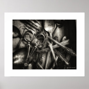 Sepia-Vintage-Imquisiten-Plakatdruck Poster