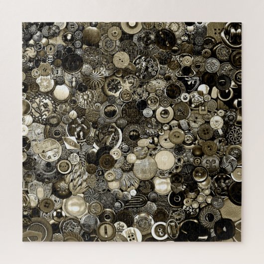 Sepia Vintage Tasten Herausforderung Erwachsene Puzzle (Vertikal)