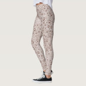 Sepia-Wassertropfen Leggings (Links)