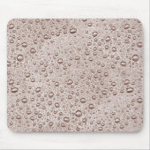 Sepia-Wassertropfen Mousepad (Vorne)