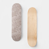 Sepia-Wassertropfen Skateboard (Vorderseite)