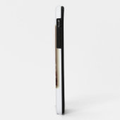 Sepia Wolf & Moon Case-Mate iPhone Hülle (Hinten/Links)