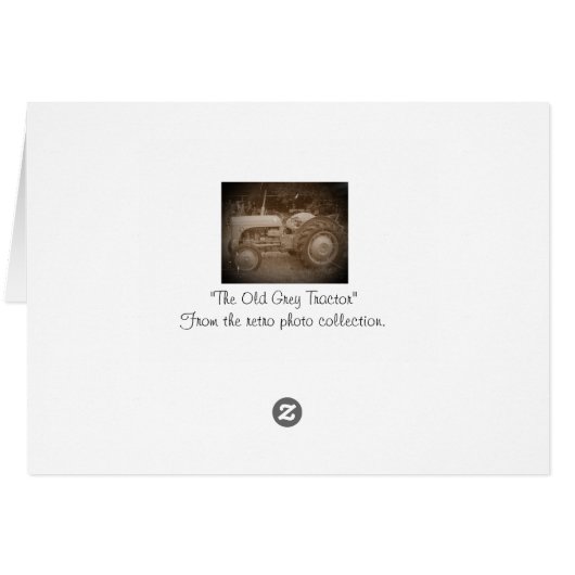 Sepiabild Vintage Grauschnecke (Rückseite Horizontal)