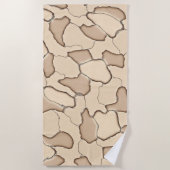 Sepiacamo. Strandtuch (Vorderseite)