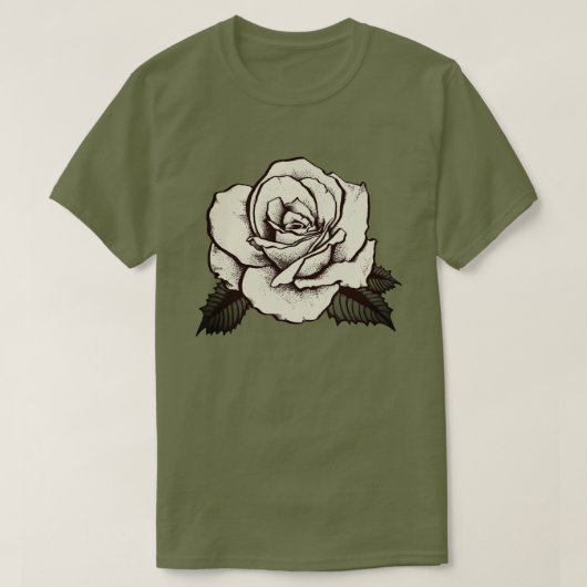 sepianische Rose T-Shirt (Design vorne)