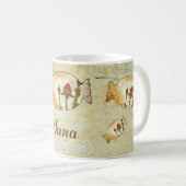 Sepiarose kaffeetasse (VorderseiteRechts)
