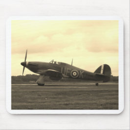Sepiatone Hawker Hurrikan Mousepad